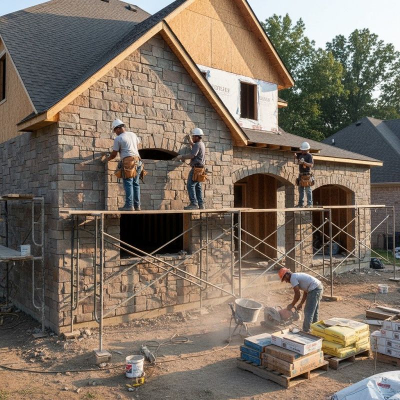 Thin Stone Veneer Installation