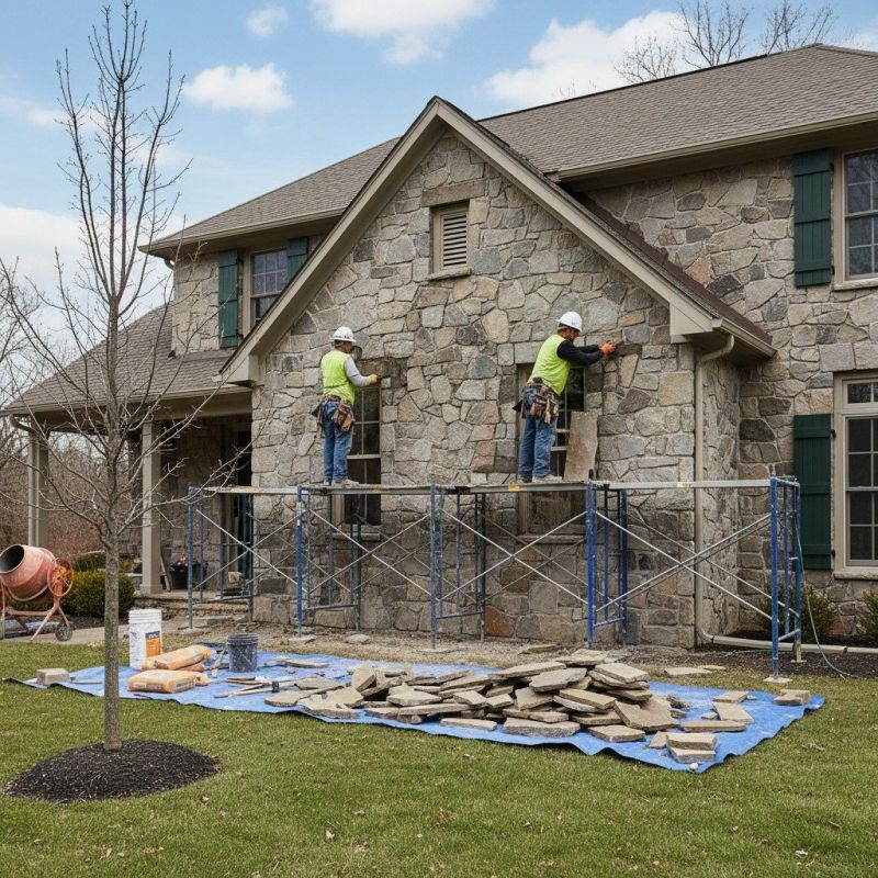 Thin Stone Veneer Installation